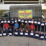 एनसीसी कैडेट्स को आपदा प्रबंधन के सम्बन्ध में दिया प्रशिक्षण